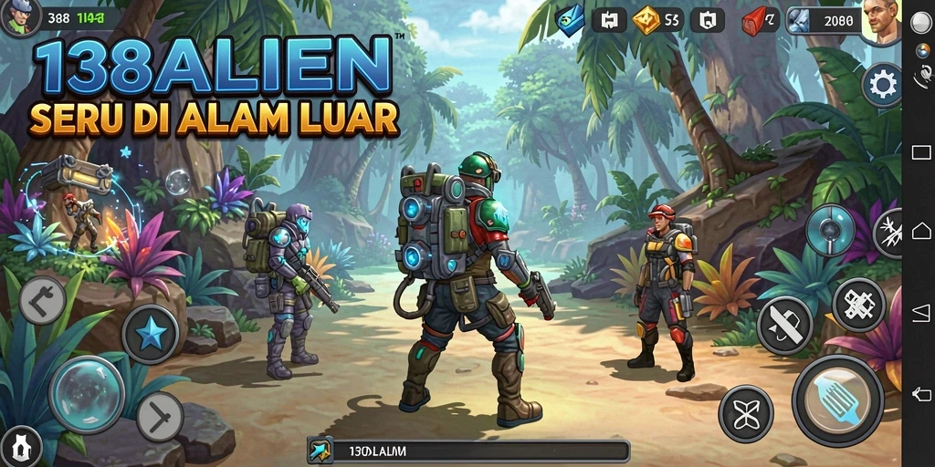 Tangkapan layar gameplay 138ALIEN yang menampilkan aksi luar angkasa yang mendebarkan.