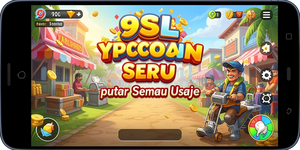 Tampilan gameplay <strong>9SL</strong> yang menarik dan penuh aksi bisnis.