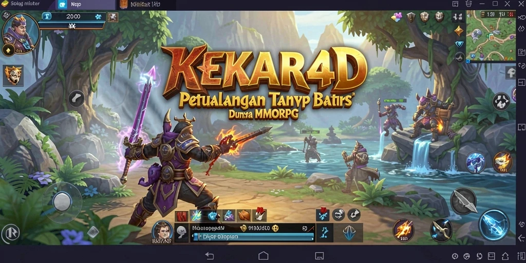 Gameplay seru di dunia fantasi KEKAR4D yang memukau.