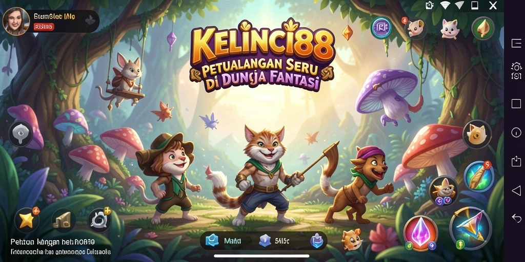 Gameplay petualangan seru di KELINCI88 dengan grafis menakjubkan.