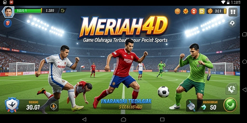 Tampilan gameplay seru dan mendebarkan dari MERIAH4D.
