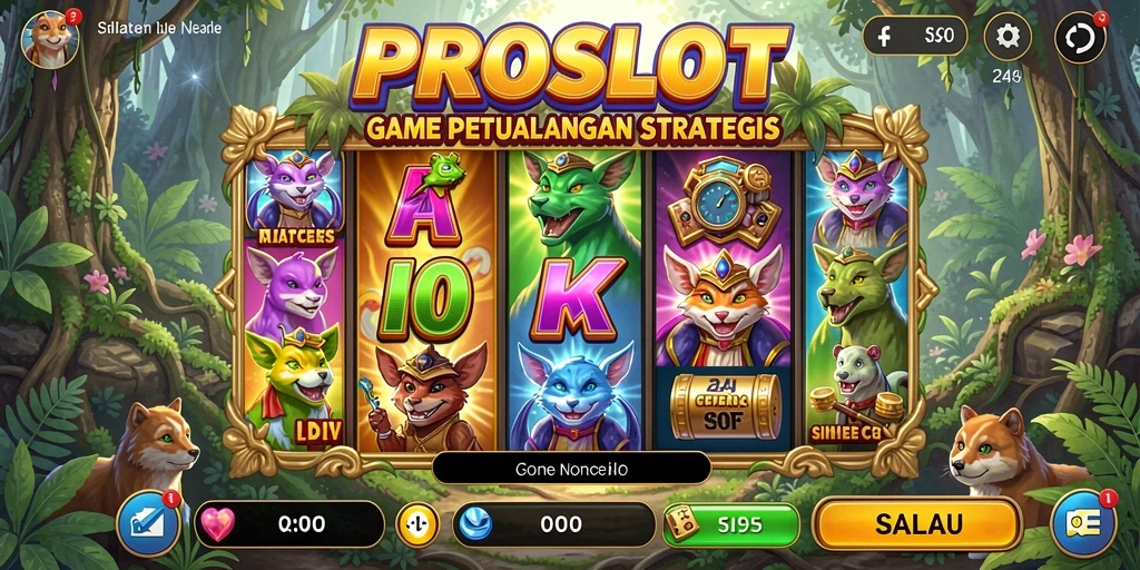 Tampilan gameplay slot yang menarik dan mendebarkan.