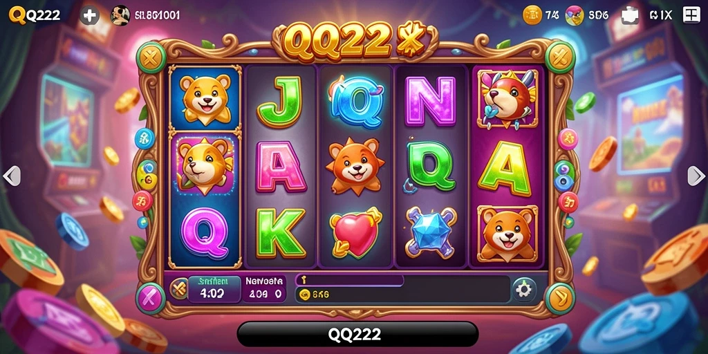 Tampilan gameplay QQ222 yang menarik dan menghibur.