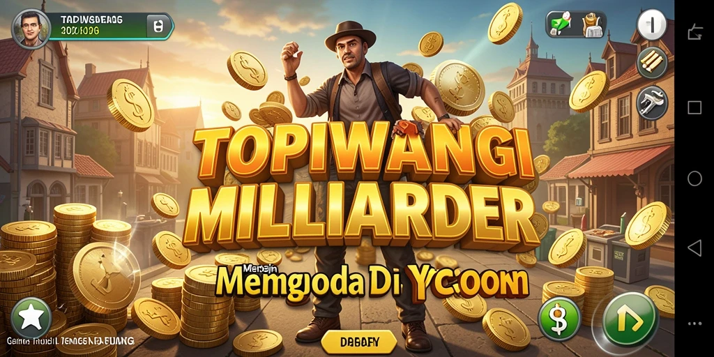 Tangkapan layar utama dari gameplay seru di TOPIWANGI.
