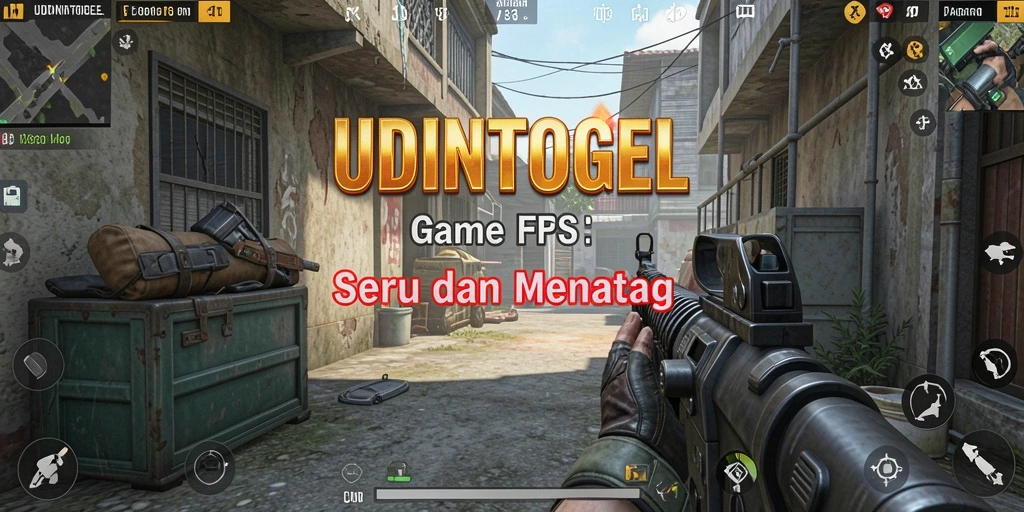 Tampilan gameplay mendebarkan dalam UDINTOGEL.
