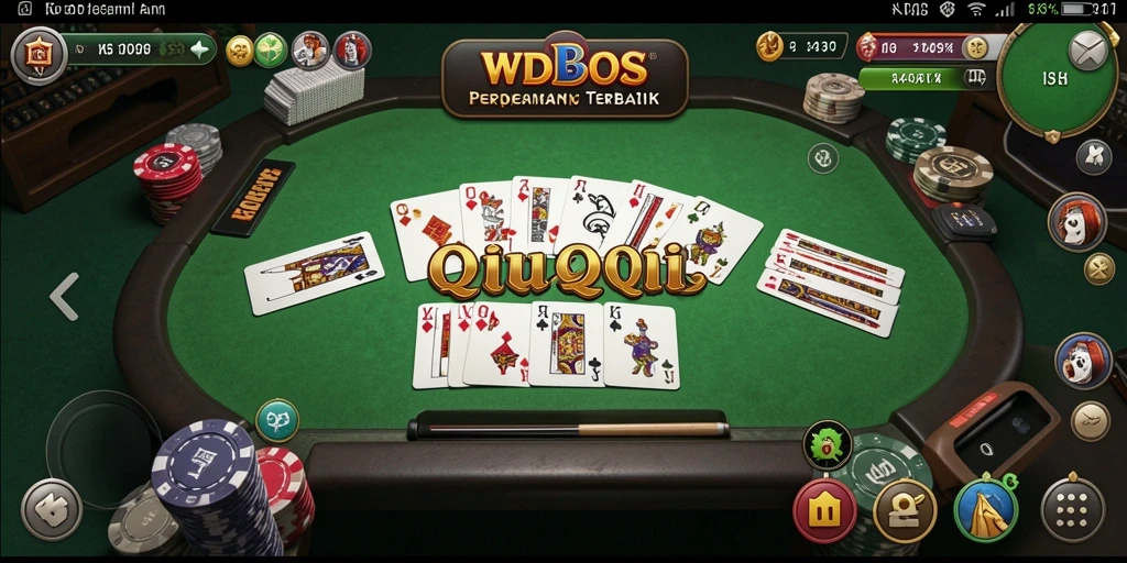 Tampilan gameplay QiuQiu yang mendebarkan dari WDBOS.