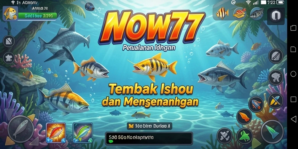 Gameplay WOW77 yang seru dengan beragam ikan menunggu untuk diburu.
